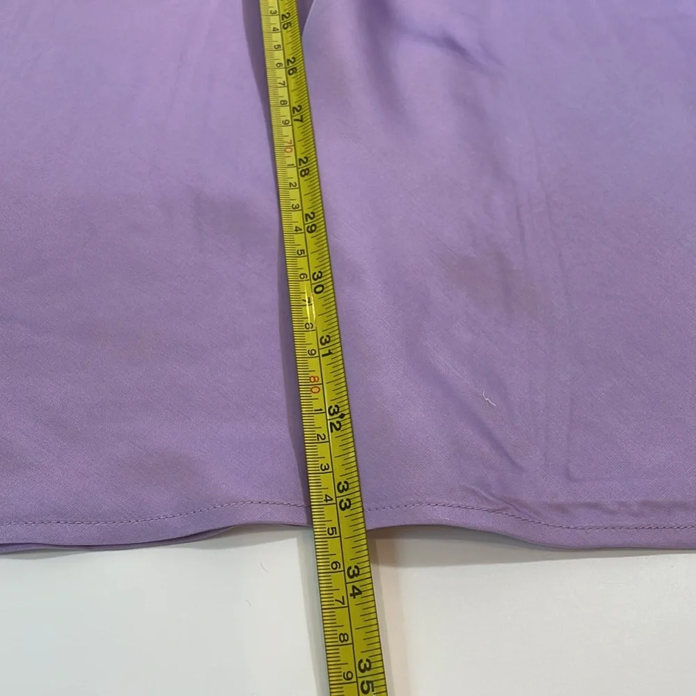 L’AGENCE Clarisa Maxi Skirt Size M NWT Lavender - Picture 6 of 12